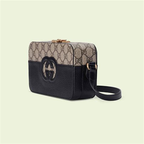 gucci 725341|GUCCI Cutout Interlocking G Shoulder crossbody Bag 725341.